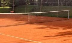 Tennisbane, grus