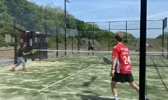 Padelbane, udendørs, double