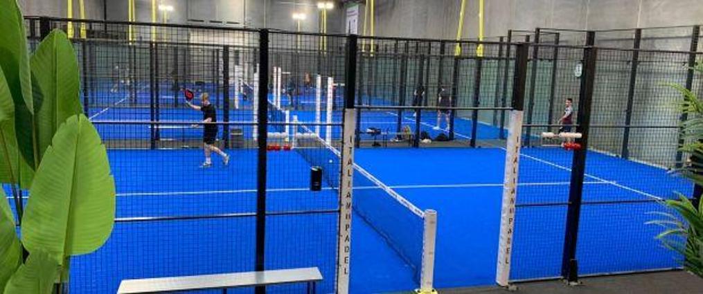 Padeltennis, inde