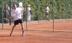 Tennisbane, grus