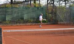 Tennisbane, grus