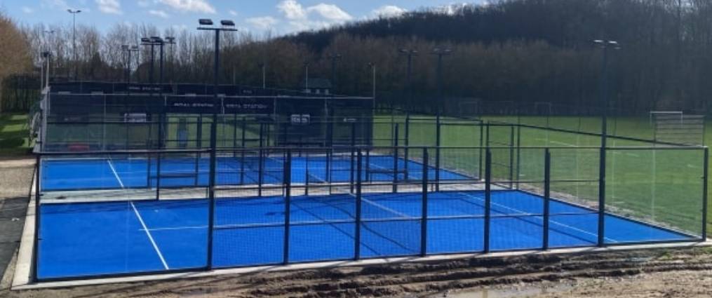 Padelbane, udendørs, double