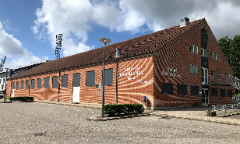 Fodboldbane med bander, indendørs