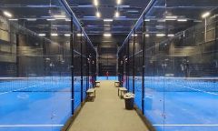 Padelbane, double, inde